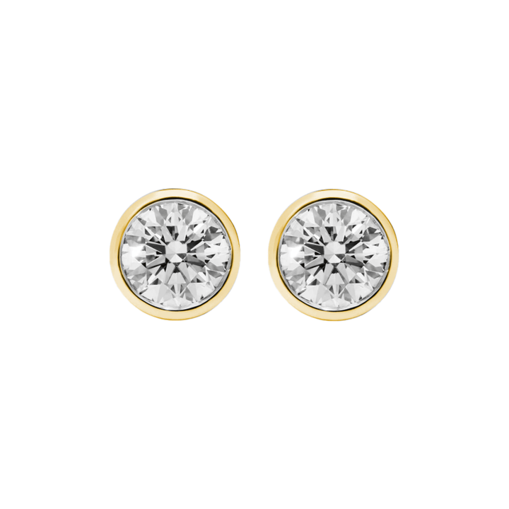 Signature Brilliant Diamond Stud Earrings