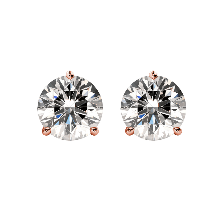 Signature Brilliant Diamond Stud Earrings