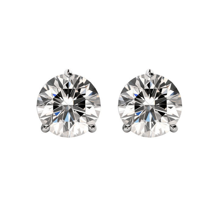 Signature Brilliant Diamond Stud Earrings