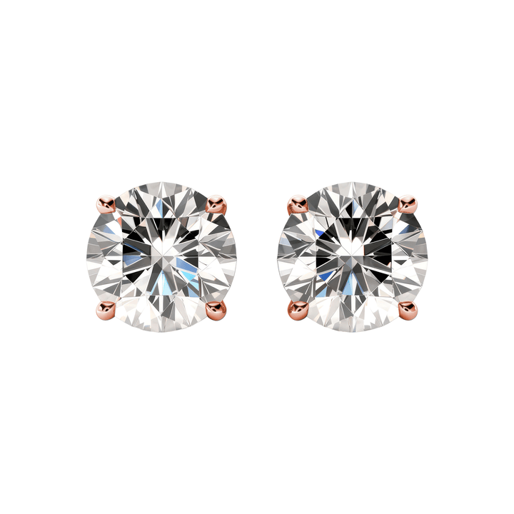 Signature Brilliant Diamond Stud Earrings