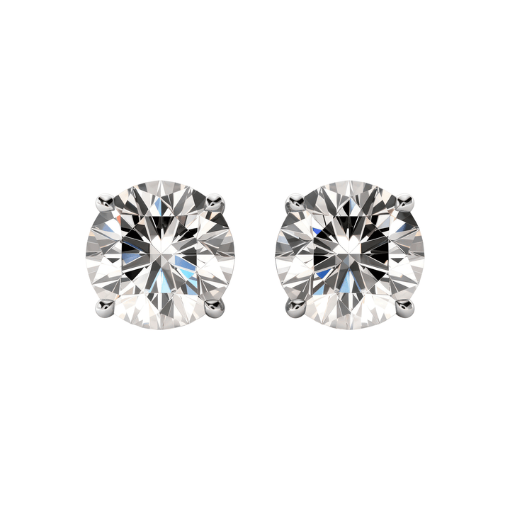 Signature Brilliant Diamond Stud Earrings