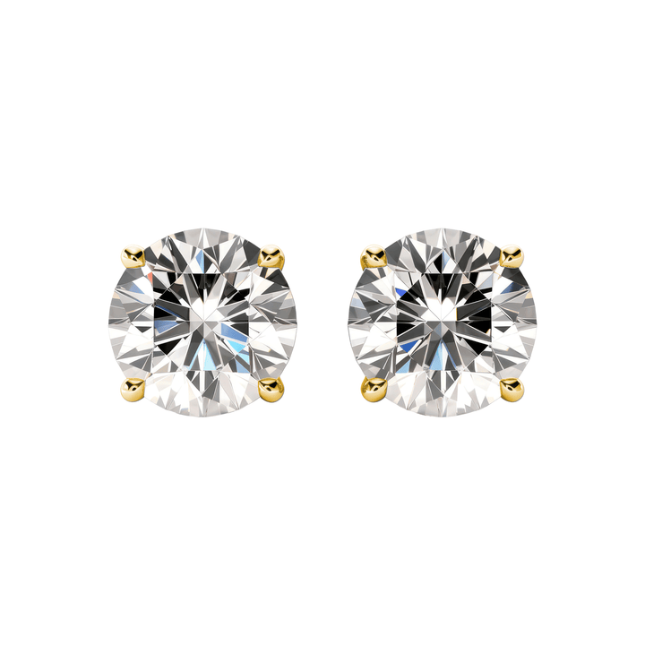Signature Brilliant Diamond Stud Earrings