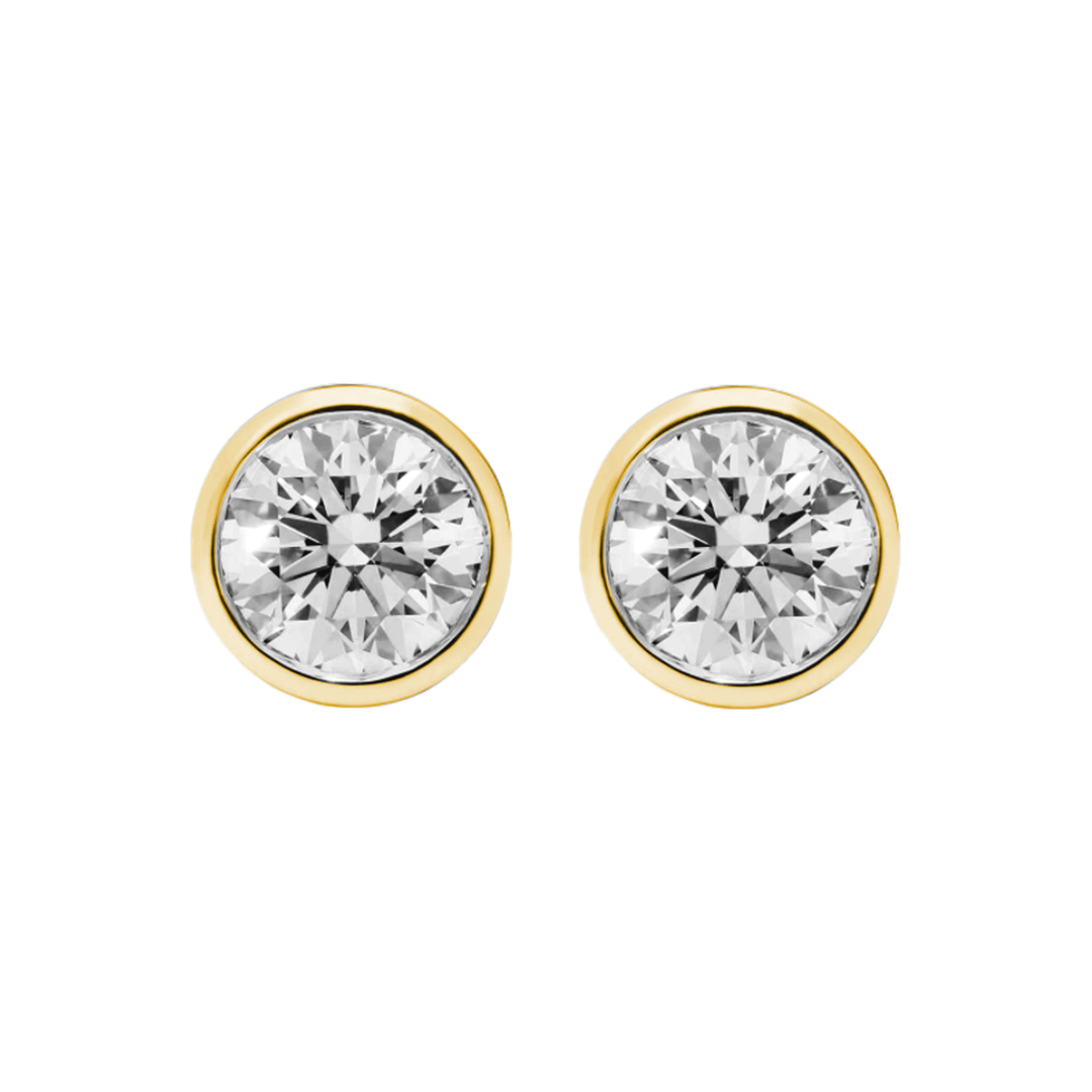 Signature Brilliant Diamond Stud Earrings