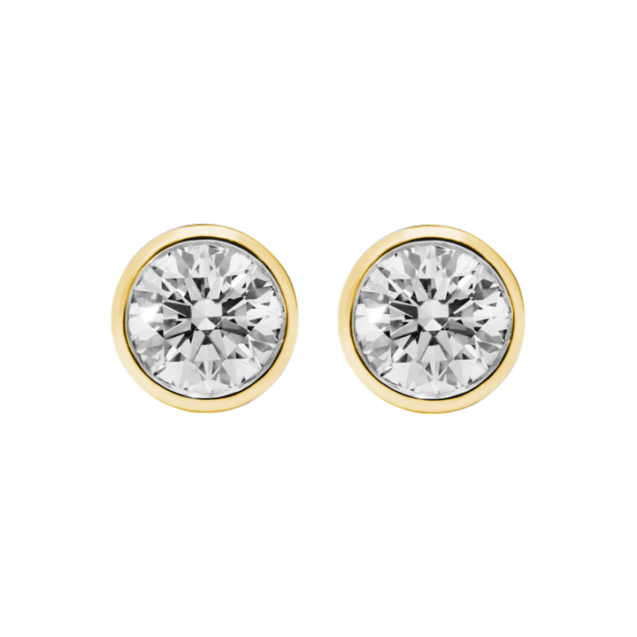 Signature Brilliant Diamond Stud Earrings