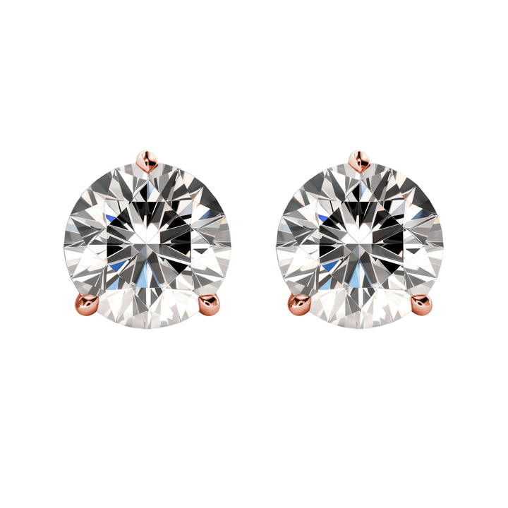 Signature Brilliant Diamond Stud Earrings