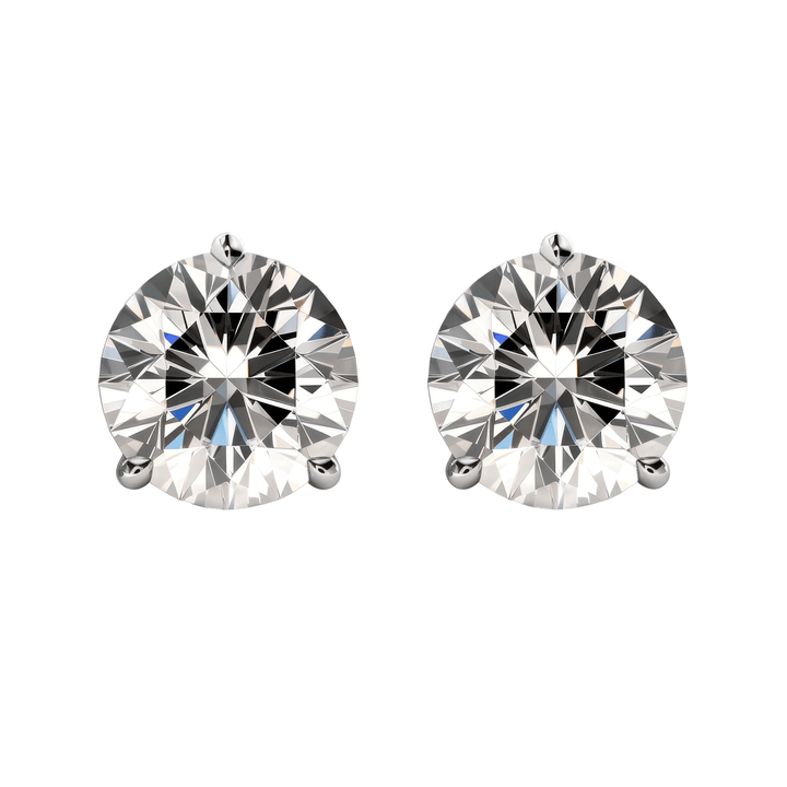 Signature Brilliant Diamond Stud Earrings