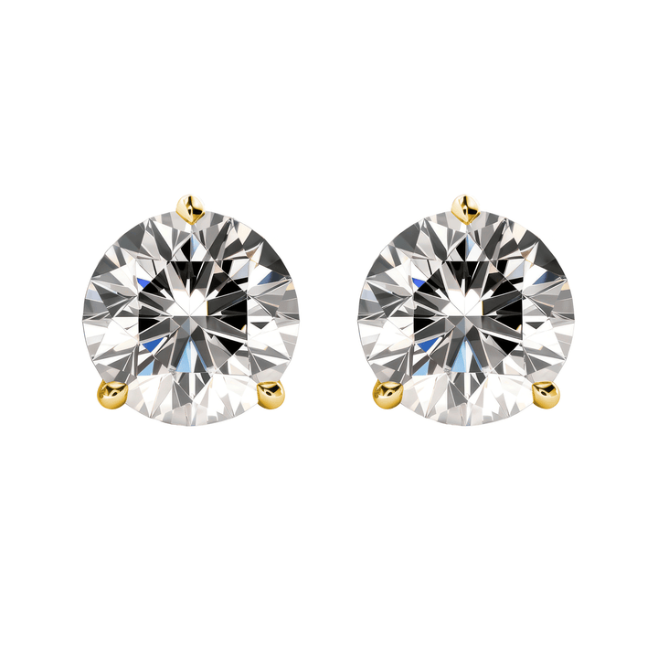 Signature Brilliant Diamond Stud Earrings