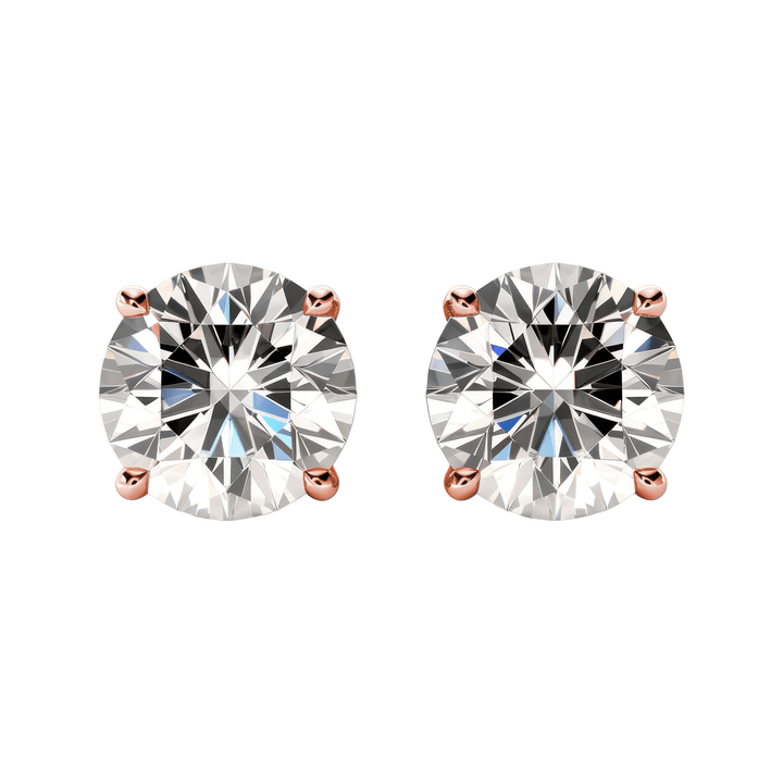Signature Brilliant Diamond Stud Earrings