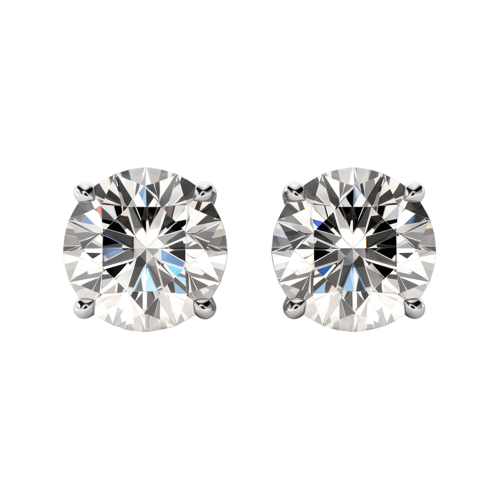 Signature Brilliant Diamond Stud Earrings