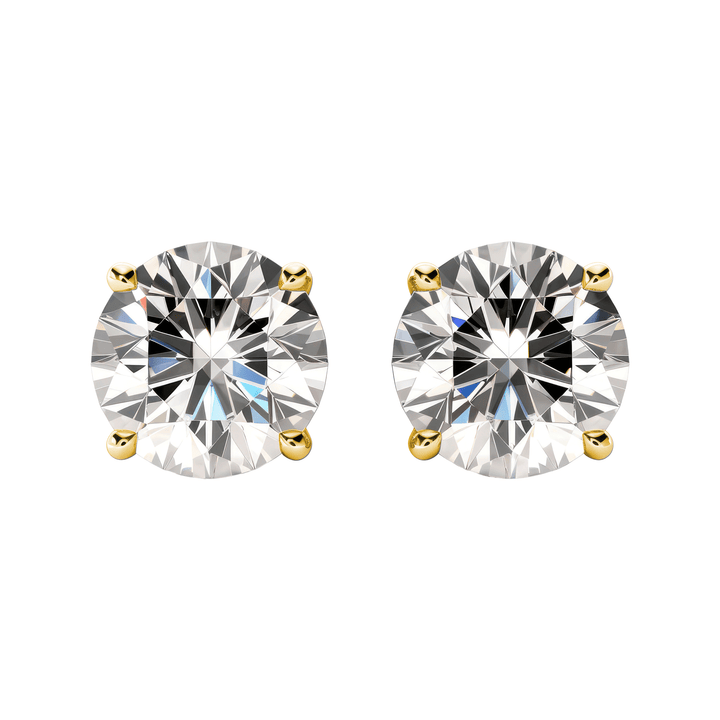 Signature Brilliant Diamond Stud Earrings