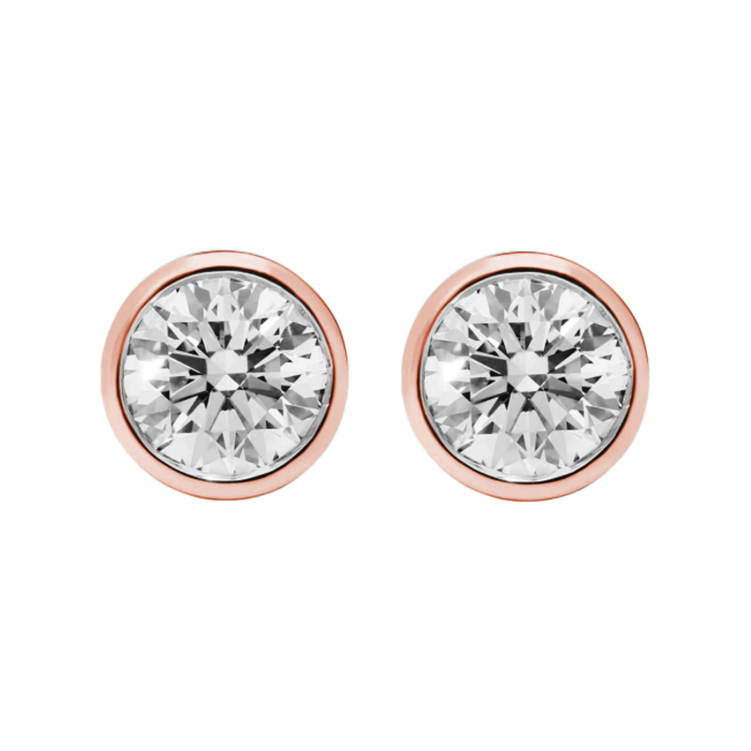 Signature Brilliant Diamond Stud Earrings