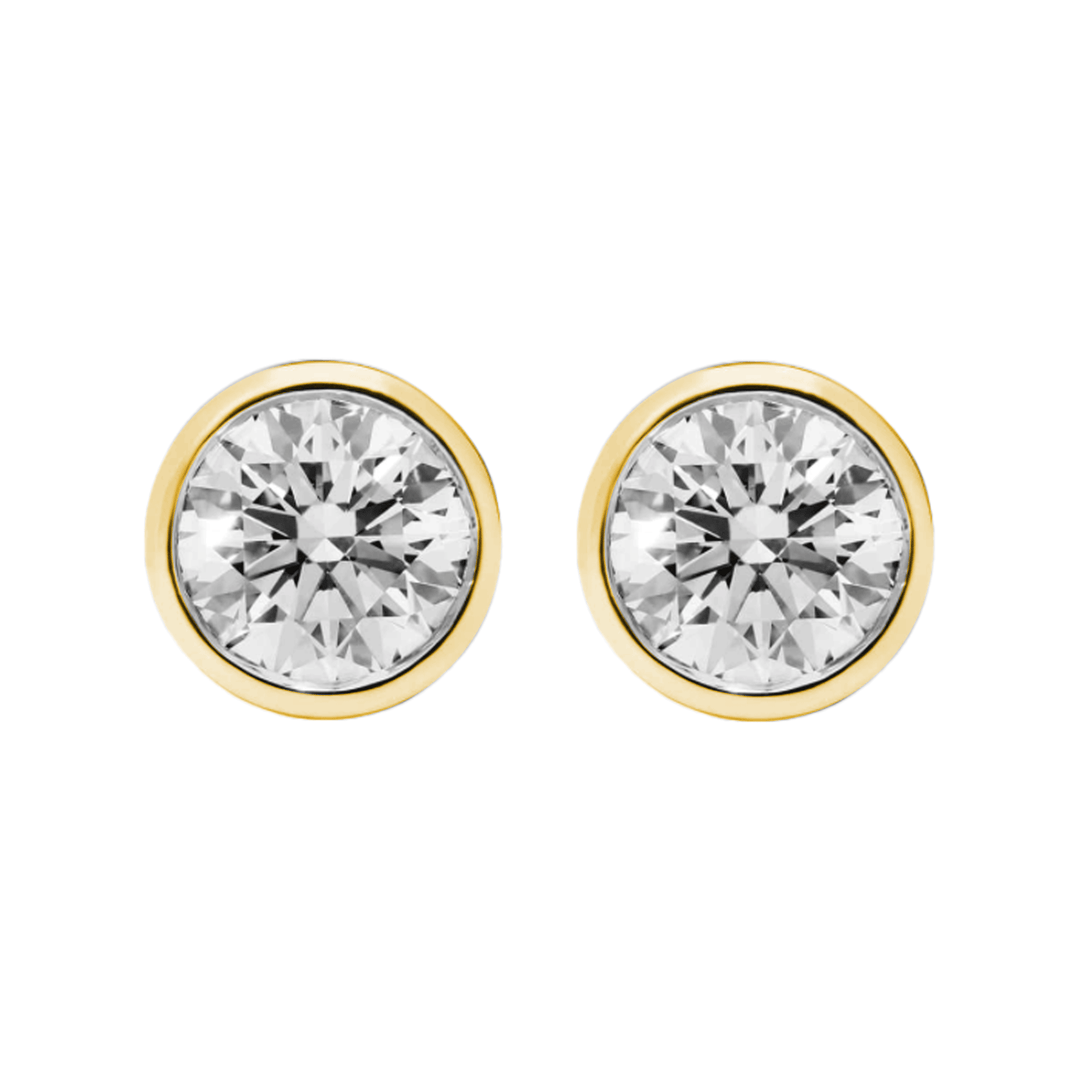 Signature Brilliant Diamond Stud Earrings