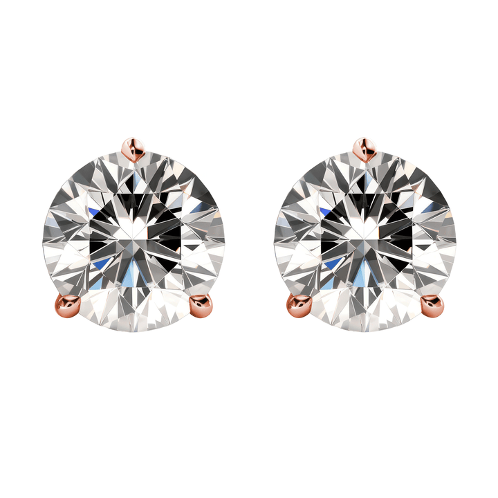 Signature Brilliant Diamond Stud Earrings
