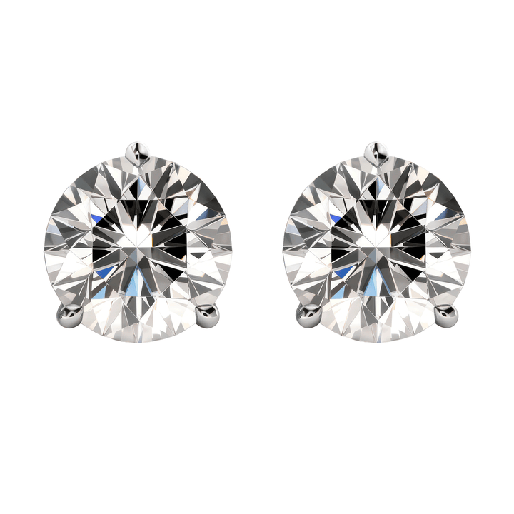 Signature Brilliant Diamond Stud Earrings