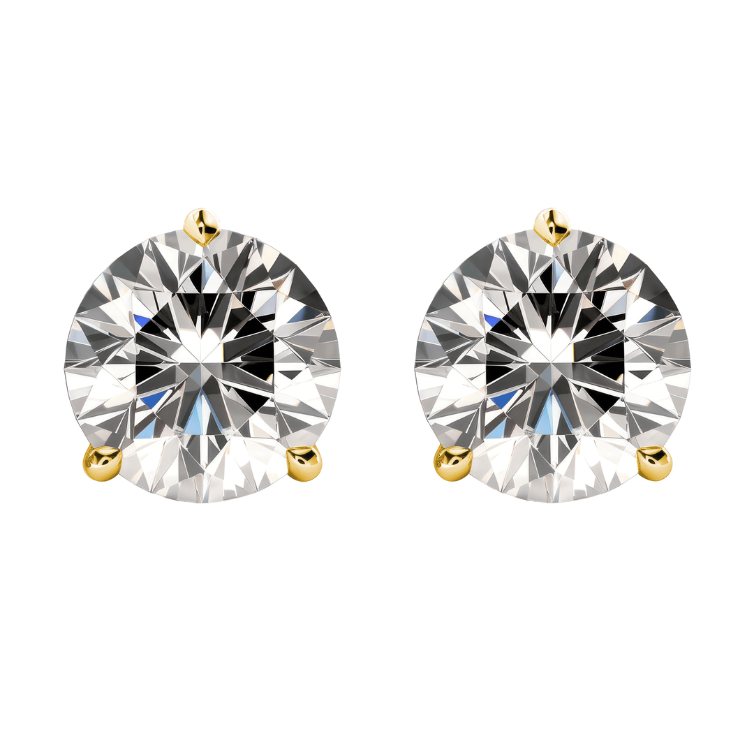 Signature Brilliant Diamond Stud Earrings