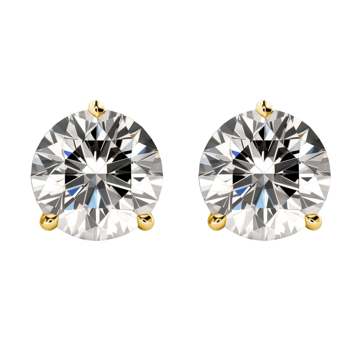Signature Brilliant Diamond Stud Earrings