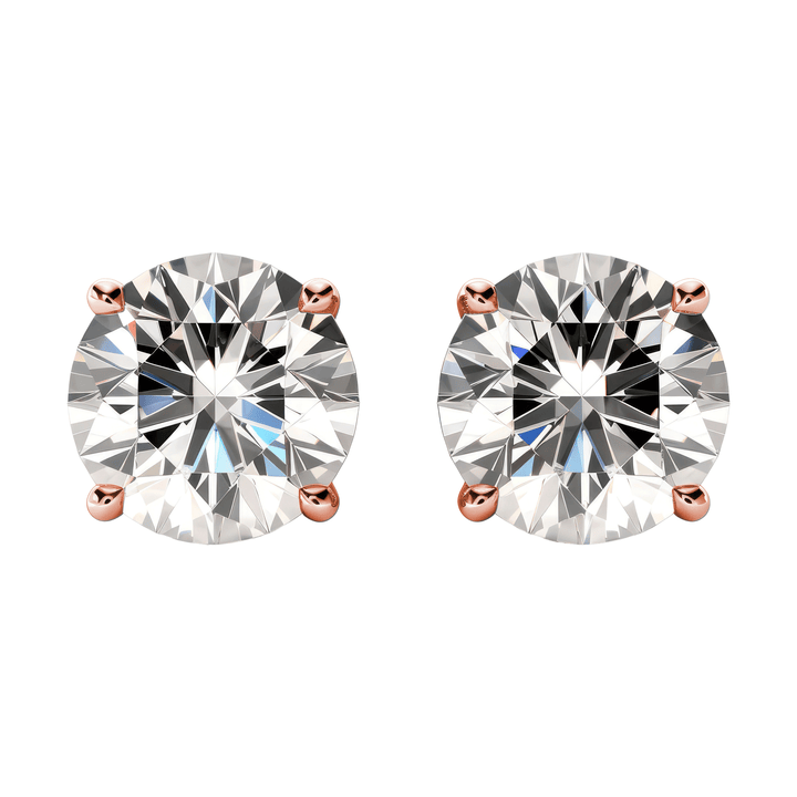 Signature Brilliant Diamond Stud Earrings