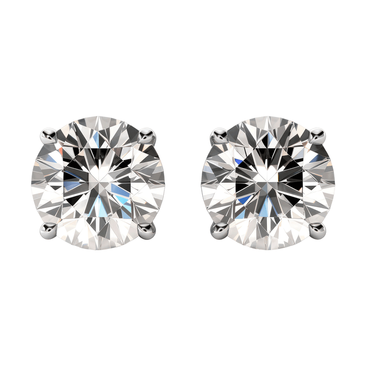 Signature Brilliant Diamond Stud Earrings