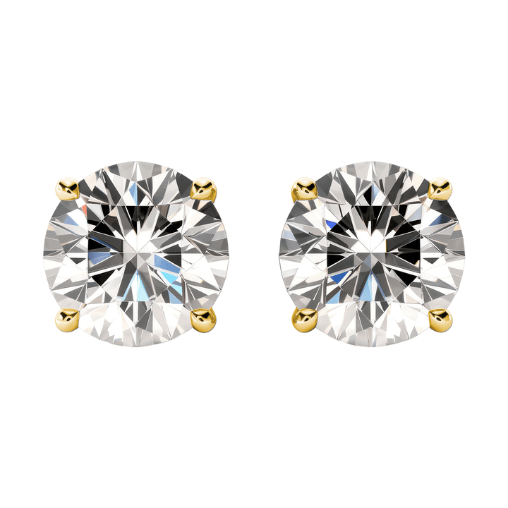 Signature Brilliant Diamond Stud Earrings