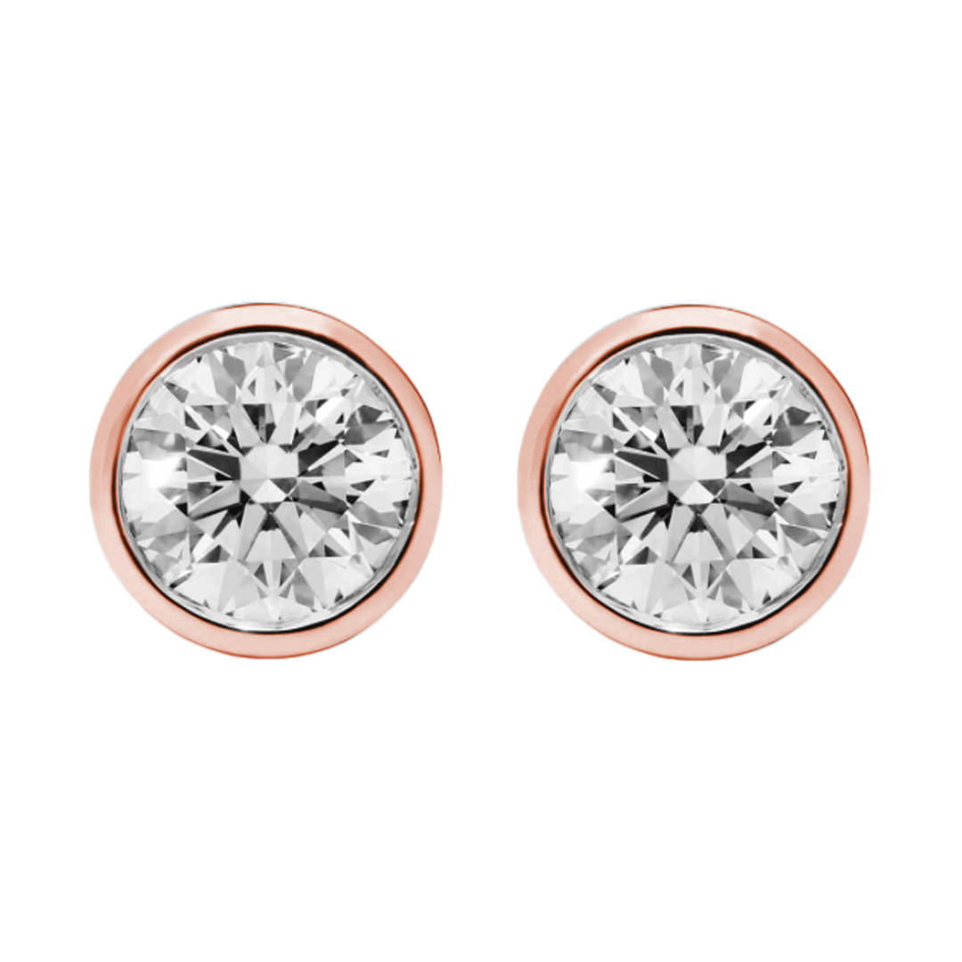 Signature Brilliant Diamond Stud Earrings