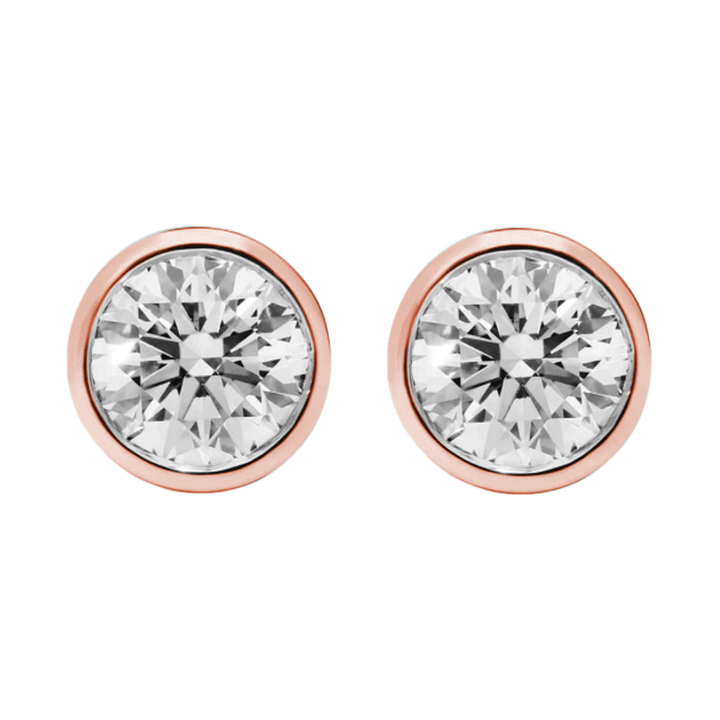 Signature Brilliant Diamond Stud Earrings