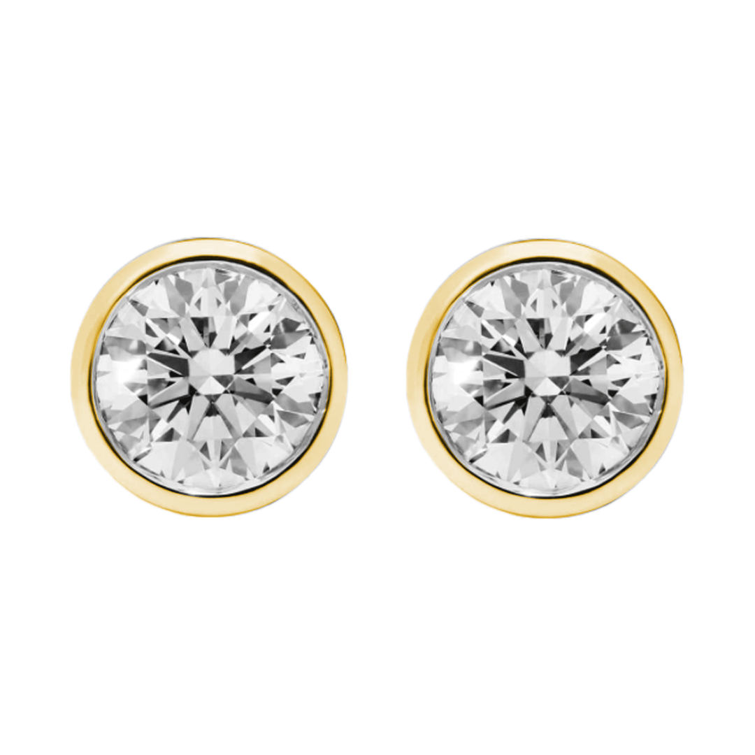 Signature Brilliant Diamond Stud Earrings