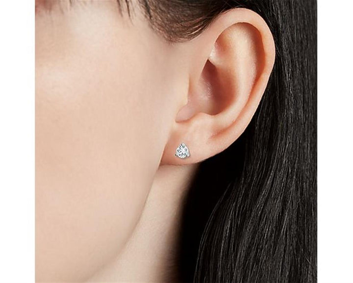 White Gold 1.00ct Diamond Stud Earrings