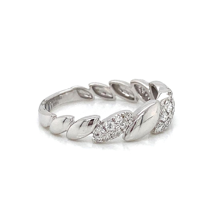 0.27 CTW Round Diamonds 14K White Gold Ring
