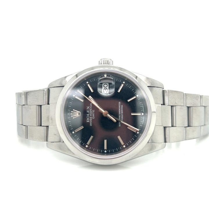 Rolex Date 15200 34mm Men's Stainless Steel Watch - 1995