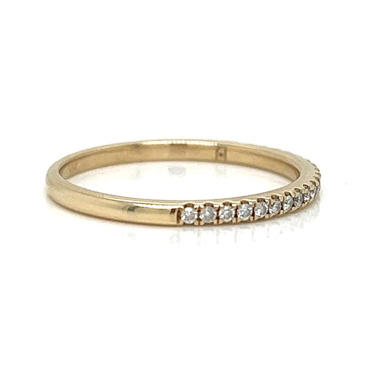 0.25 CTW Round Brilliant Diamond 14K Yellow Gold Ring