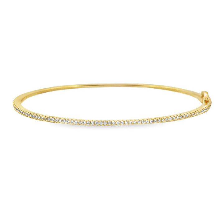 Bony Levy 0.51 CTW Diamond Bangle Bracelet – 18K Yellow Gold