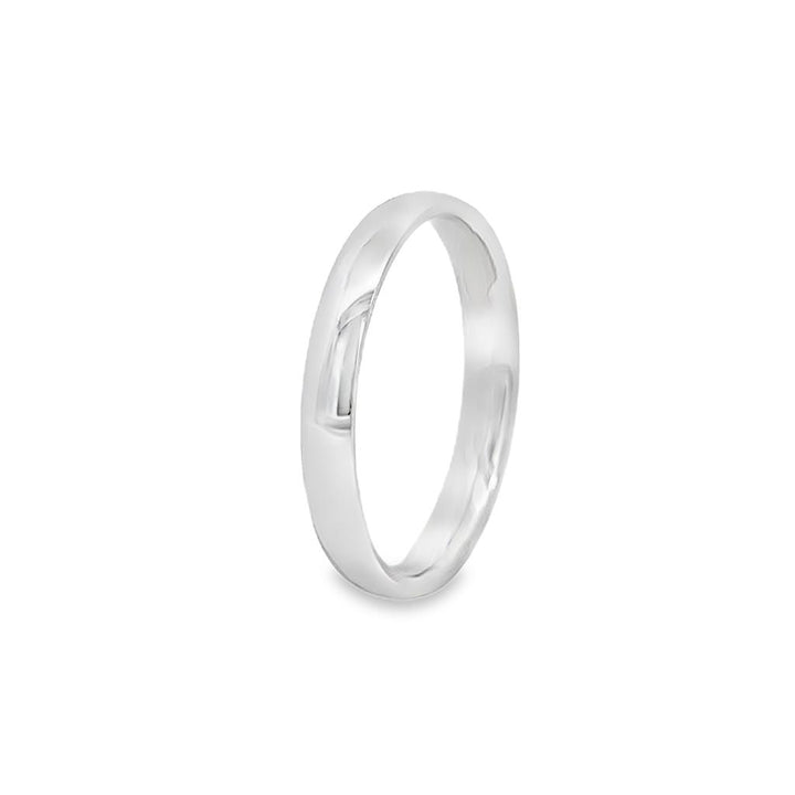 14K Yellow Gold 3mm Comfort Fit Lightweight European Wedding Band