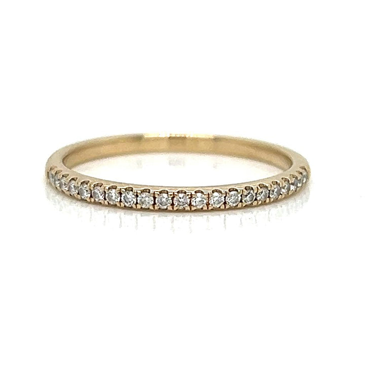 0.25 CTW Round Brilliant Diamond 14K Yellow Gold Ring