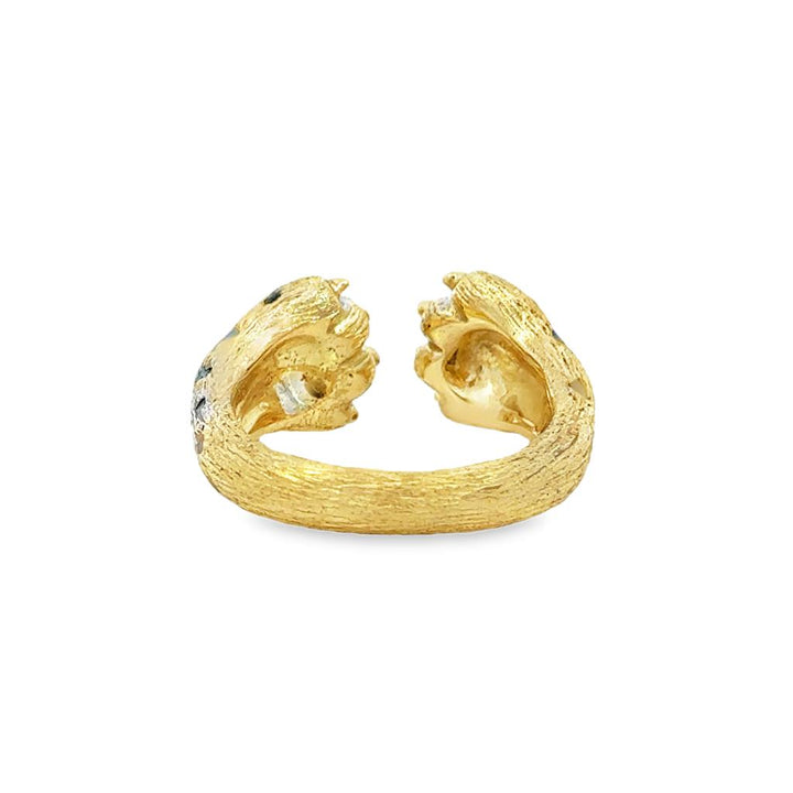 Sal Praschnik 14K Yellow Gold Cheetah Paw Ring