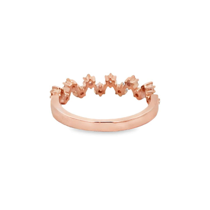 0.38 CTW Diamond 14K Rose Gold Band