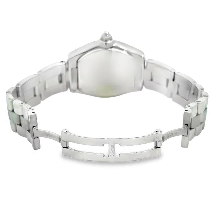 Ladies Cartier Roadster 31mm Stainless Steel Watch with Pink Dial – Pre-Owned