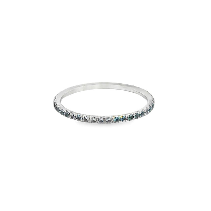 Pre-Owned Tiffany & Co. Aquamarine Eternity Band