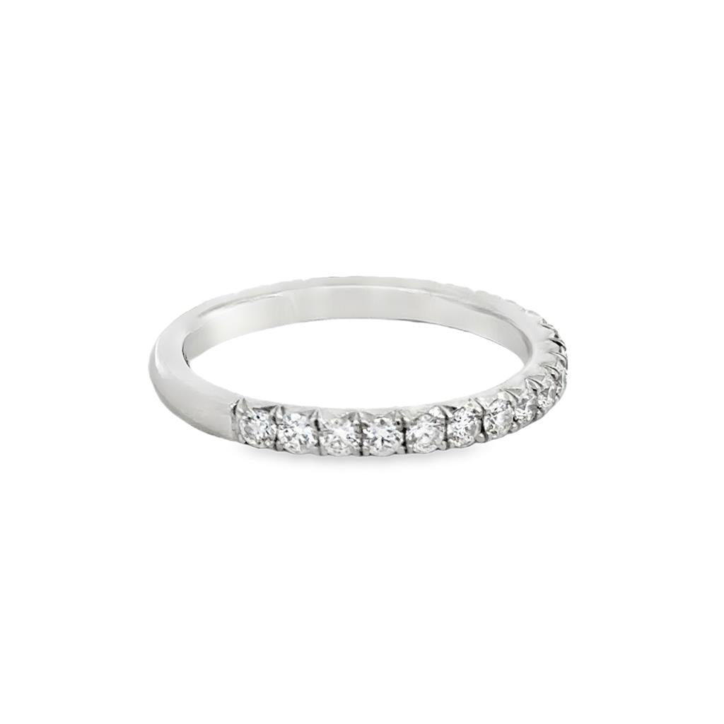 0.69 CTW Diamond Platinum Band