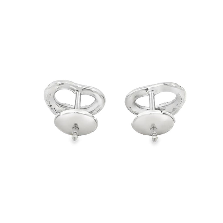 Pre-Owned Tiffany & Co. Elsa Peretti 0.60 CTW Diamond Platinum Heart Earrings