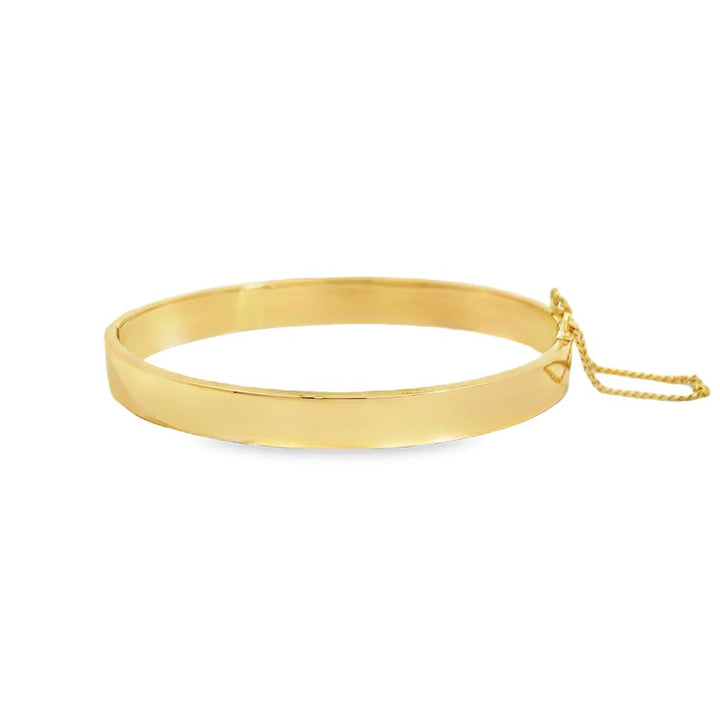 Vintage 10K Yellow Gold Bangle Bracelet
