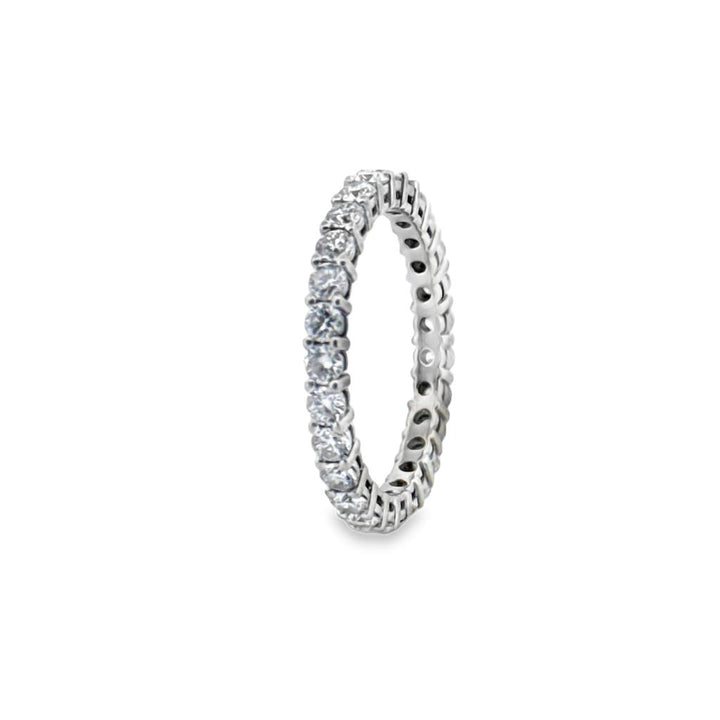 1.25 CTW Diamond Platinum Eternity Band
