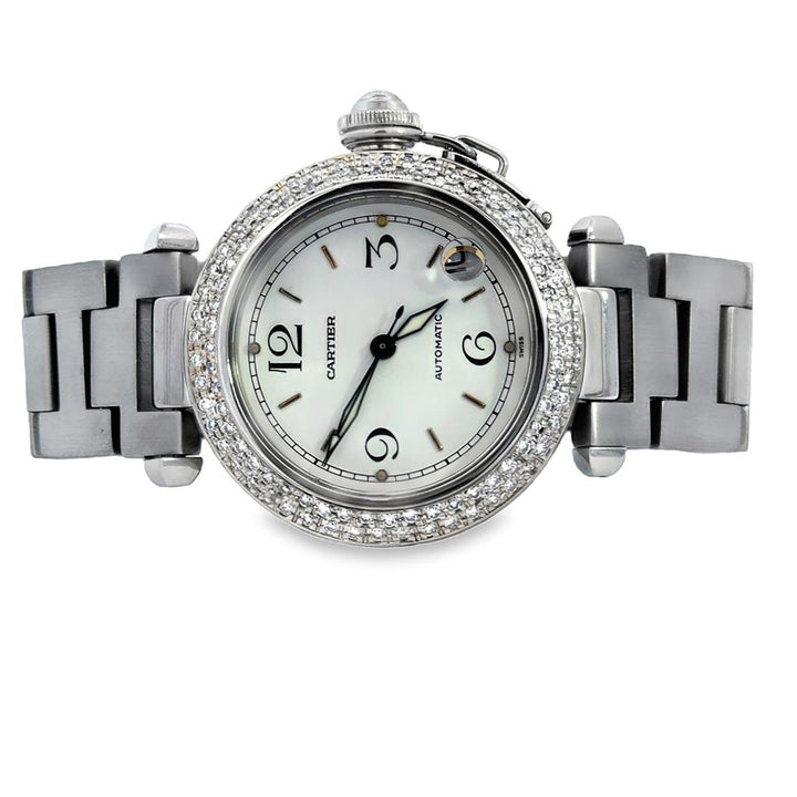 Pre-Owned Cartier Pasha Stainless Steel Ladies Watch