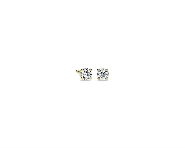 Yellow Gold .25ct Diamond Studs