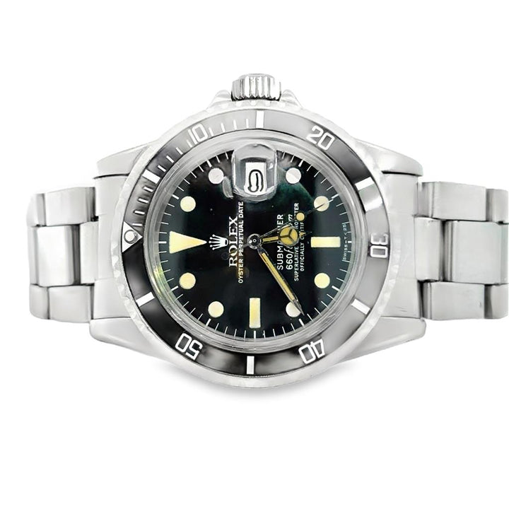 Pre-Owned Vintage Rolex Submariner 1680 Stainless Steel Watch – Circa 1975