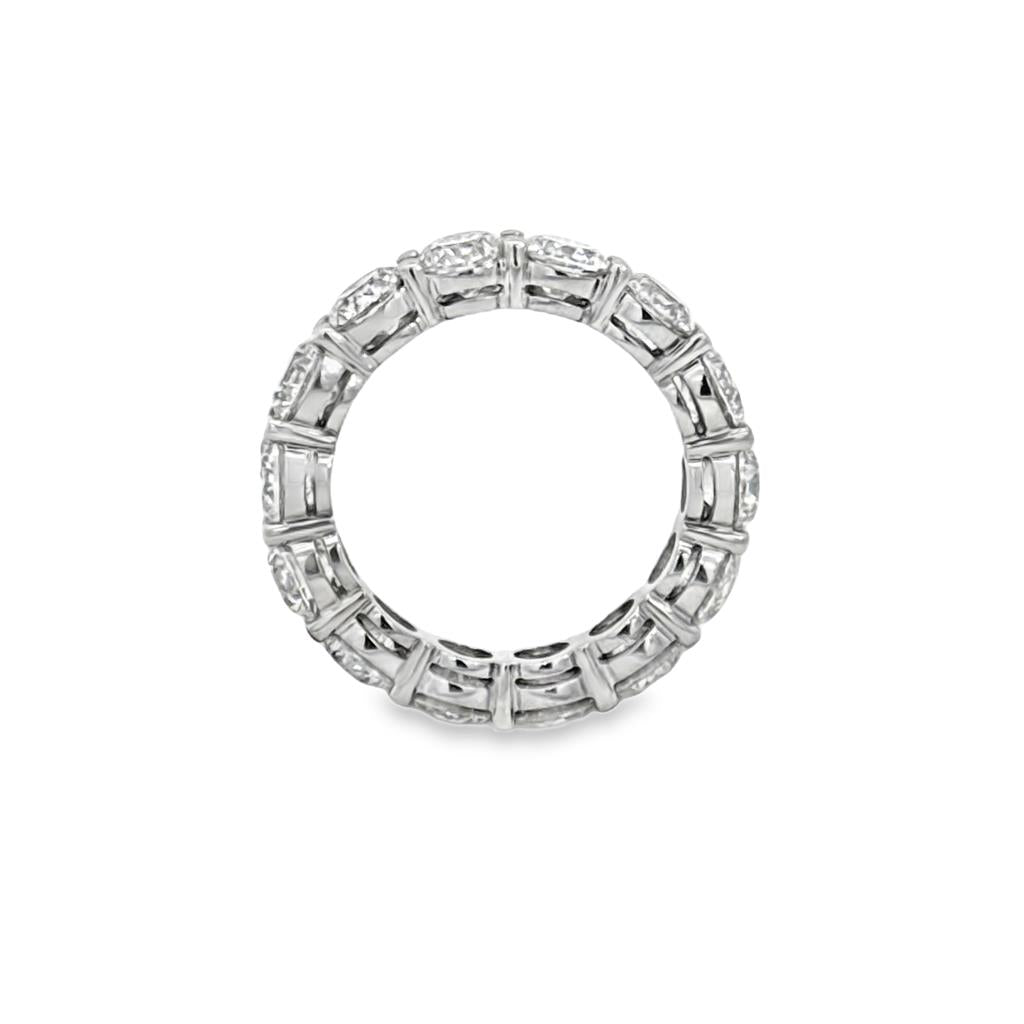 5.64 CTW Diamond Eternity Band Ring in Platinum