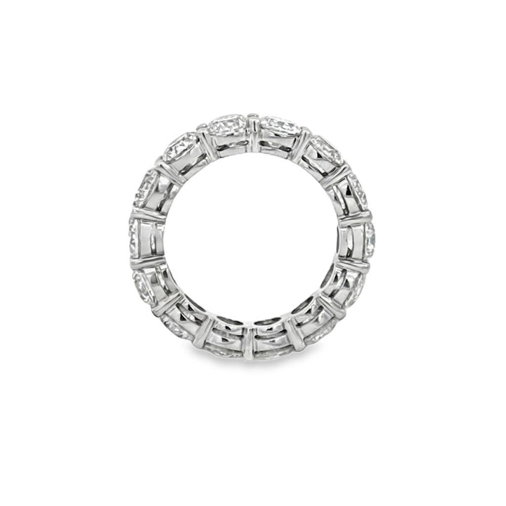 5.64 CTW Diamond Eternity Band Ring in Platinum