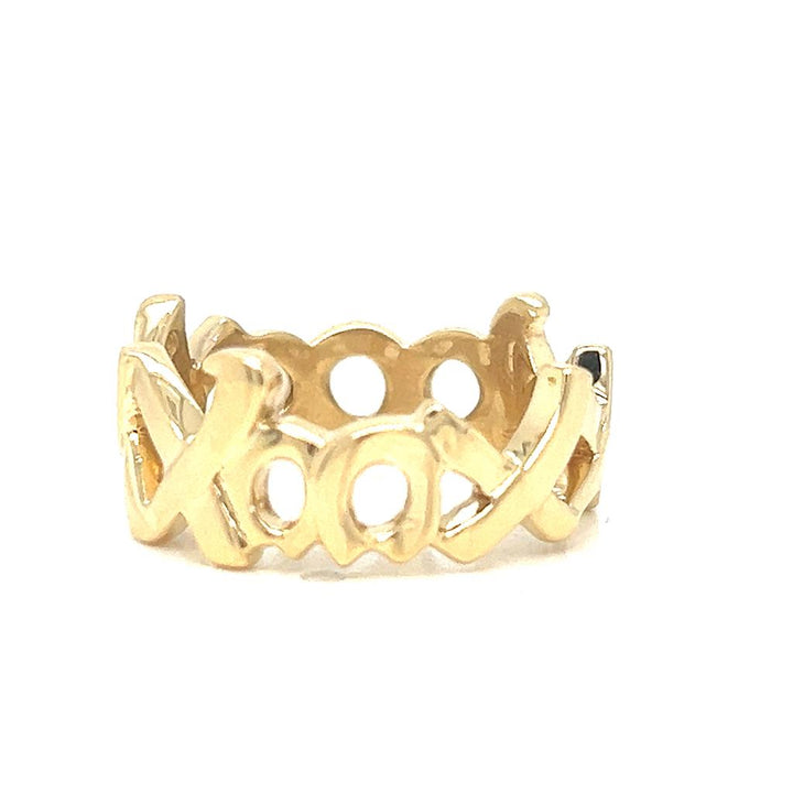 Tiffany & Co. 18K Yellow Gold Paloma Picasso XO Ring