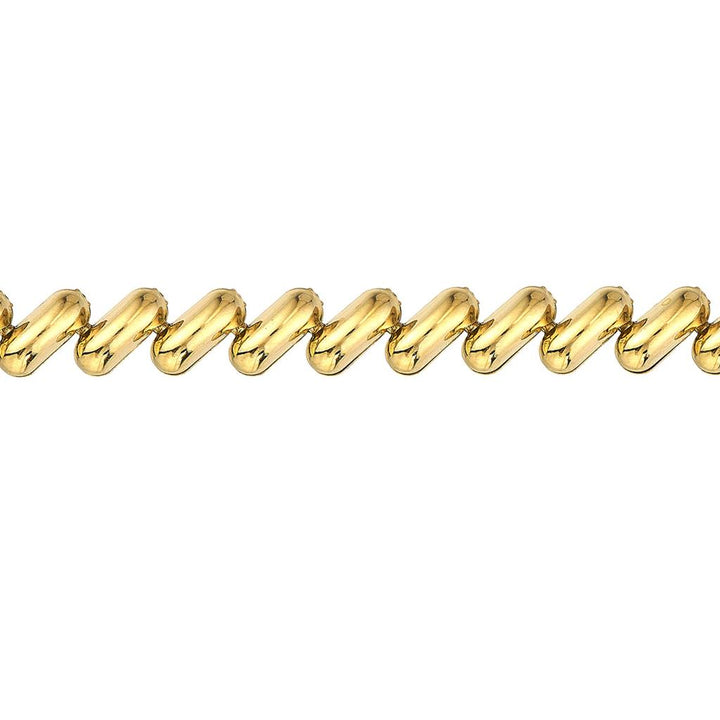 Yellow Gold San Marco Link Bracelet