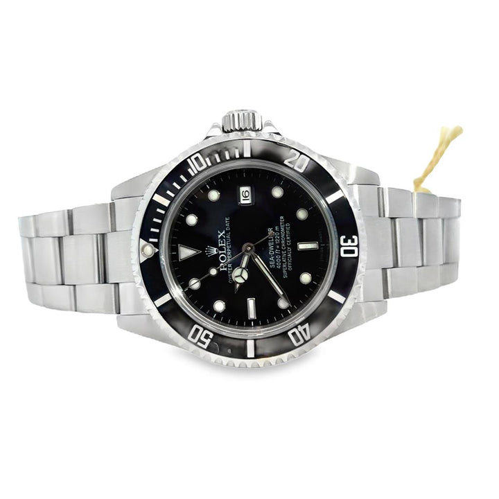 Pre-Owned Rolex Sea-Dweller Model 16600 Stainless Steel Automatic Watch