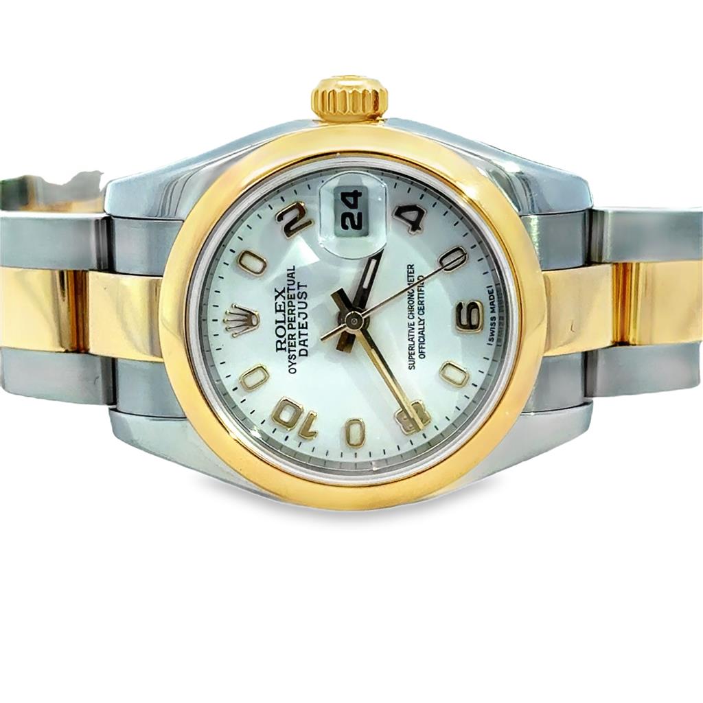 Pre-Owned Rolex Datejust 2004 Two-Tone 18K Yellow Gold & Stainless Steel Watch